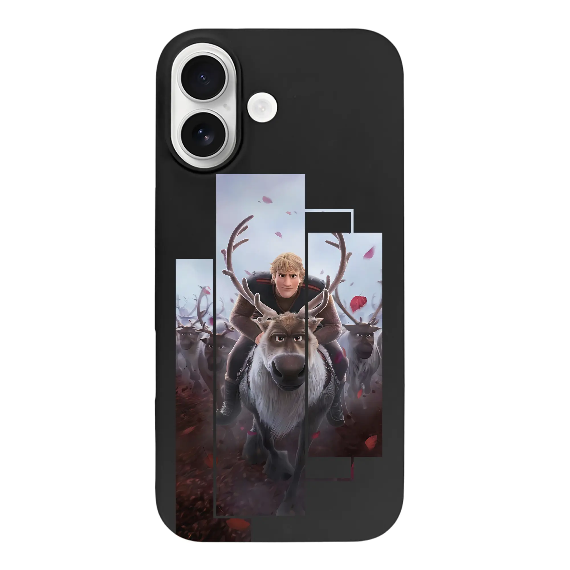 アナと雪の女王(Frozen) グッズ クリストフ(Kristoff) - iPhone 17 シリーズ シリコンケース 薄型 耐衝撃 指紋防止 ソフトタッチカバー 精密フィット 傷防止 保護ケース iPhone 17/17 Air/17 Pro/17 Pro Max 対応